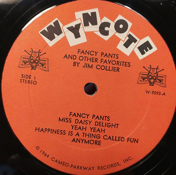 Jim Collier (3) : Fancy Pants And Other Favorites (LP)