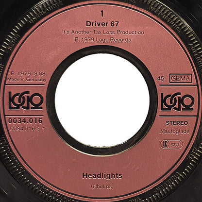 Driver 67 : Headlights (7")