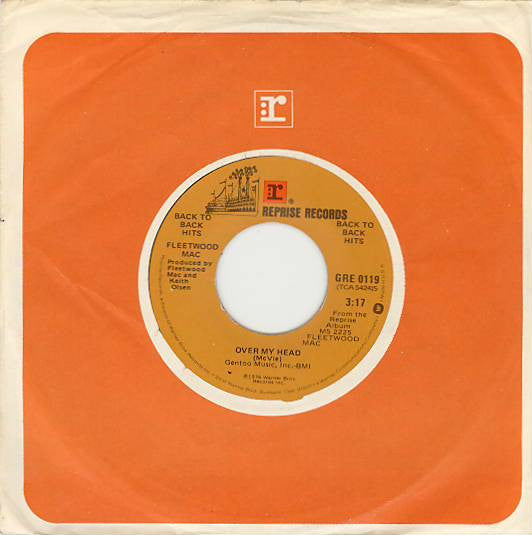 Fleetwood Mac : Rhiannon (Will You Ever Win) / Over My Head (7", Single)