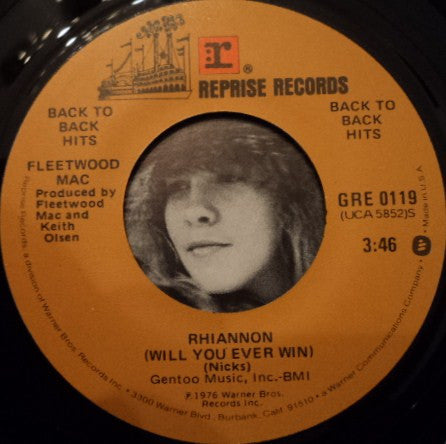 Fleetwood Mac : Rhiannon (Will You Ever Win) / Over My Head (7", Single)