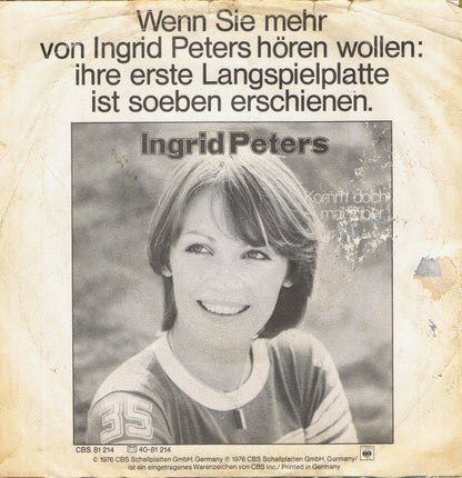 Ingrid Peters : Komm Doch Mal 'Rüber (7", Single)