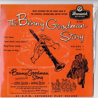 Benny Goodman And His Orchestra : The Benny Goodman Story, Volume 1, Part 1 (7", EP)