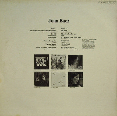 Joan Baez : Greatest Hits (LP, Comp)