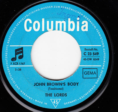 The Lords : John Brown's Body / Cut My Hair (7", Single)