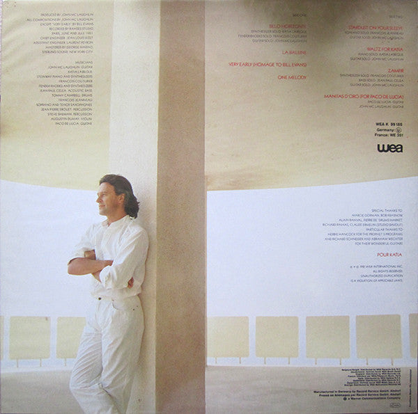 John McLaughlin : Belo Horizonte (LP, Album)