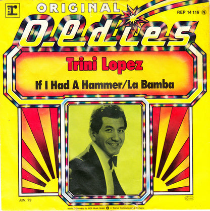 Trini Lopez : If I Had A Hammer / La Bamba (7", Single, RE)