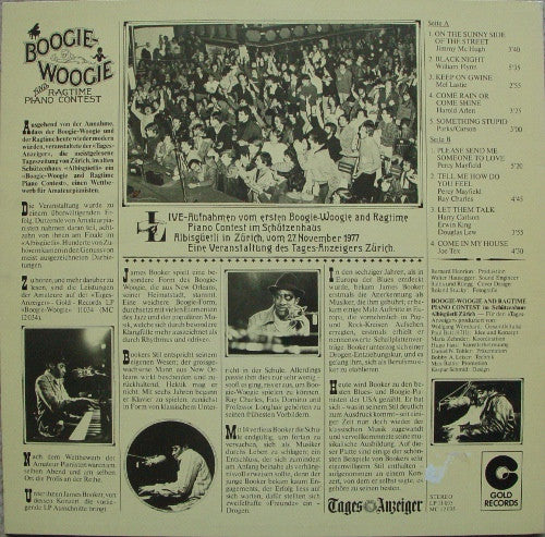 James Booker : Live! (LP, Album)