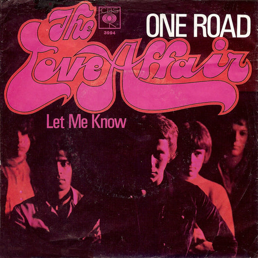 The Love Affair : One Road (7", Single)