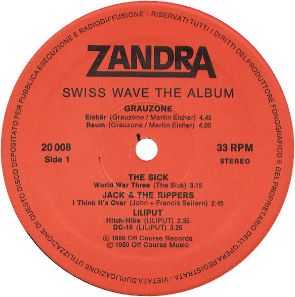 Various : Swiss Wave The Album (LP, Comp)