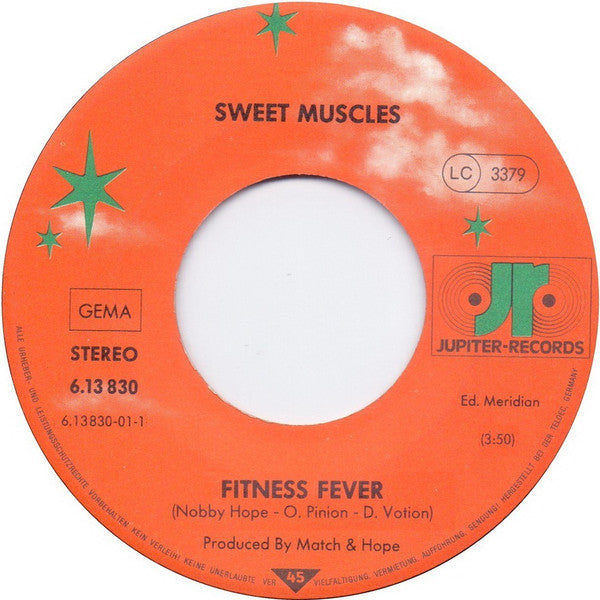 Sweet Muscles : Fitness Fever (7", Single)