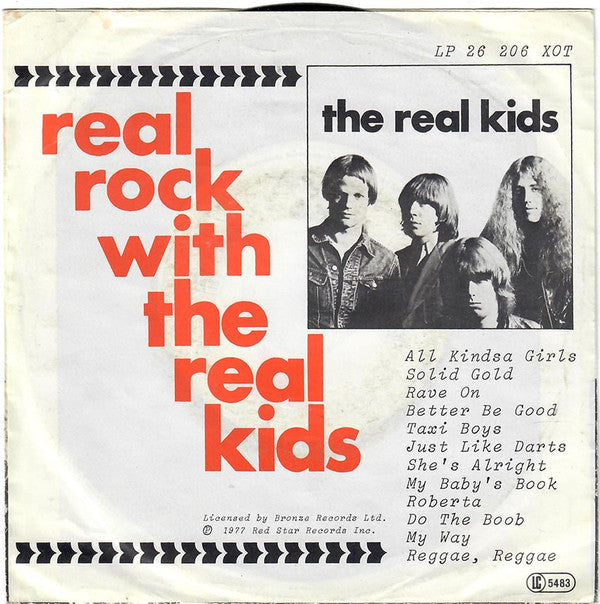 The Real Kids : All Kindsa Girls (7")