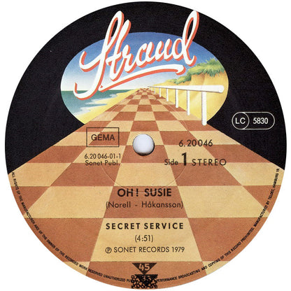 Secret Service : Oh Susie (12", Single)