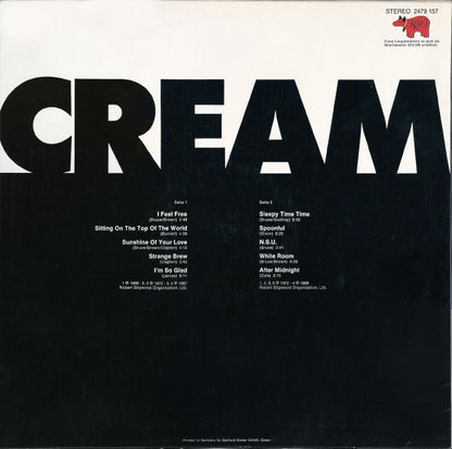 Cream (2) : Cream (LP, Comp)