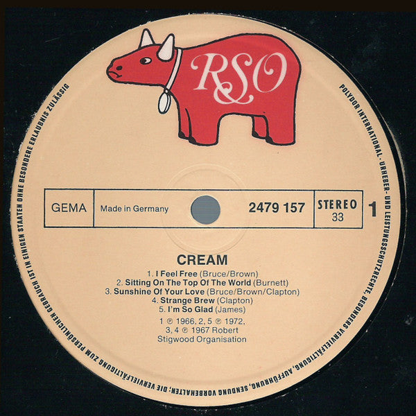 Cream (2) : Cream (LP, Comp)