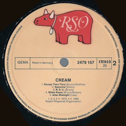 Cream (2) : Cream (LP, Comp)