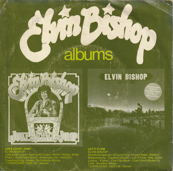 Elvin Bishop : Sure Feels Good (7", Single)