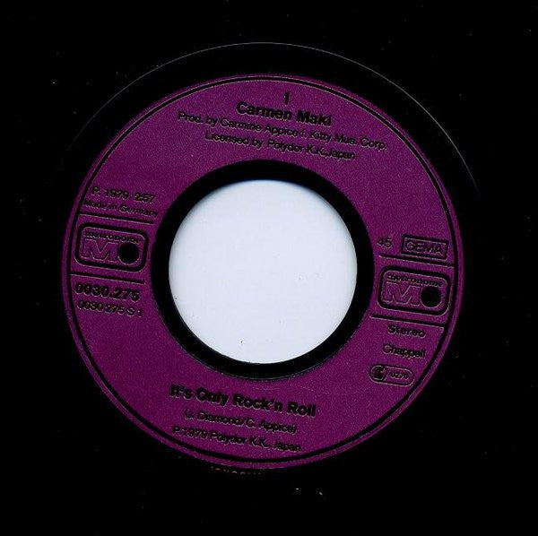 Carmen Maki : It's Only Rock'n Roll (7", Single)