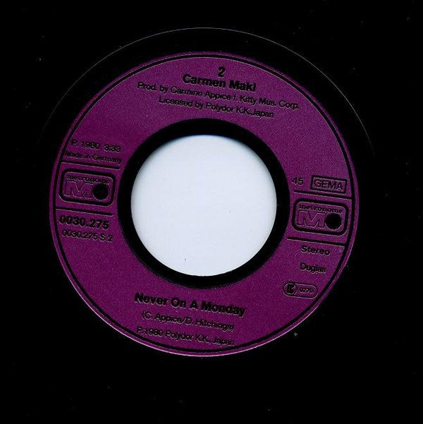 Carmen Maki : It's Only Rock'n Roll (7", Single)