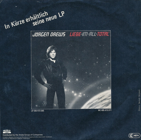 Jürgen Drews : Liebe Im All (7", Single)