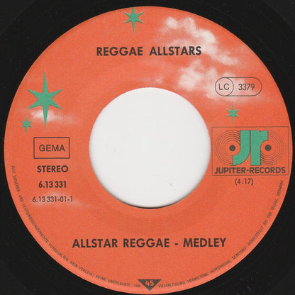 Reggae Allstars : Allstar-Reggae-Medley (7", Single)