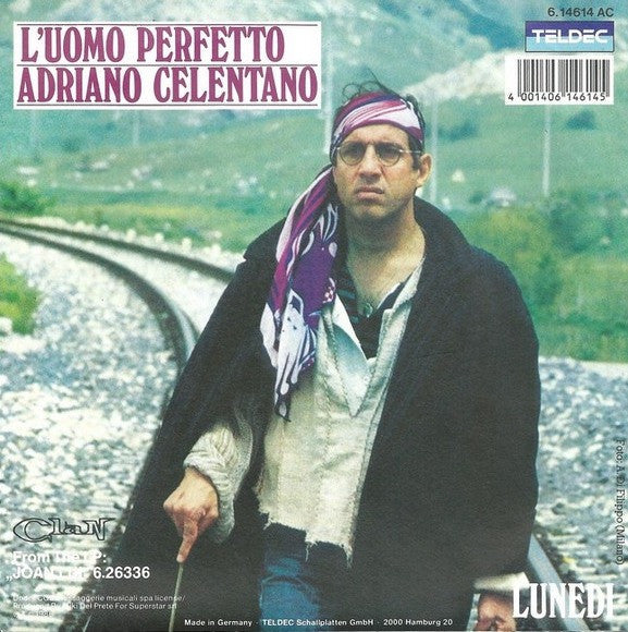 Adriano Celentano : L'Uomo Perfetto (7", Single)