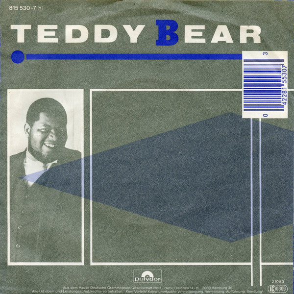 Booker Newberry III : Teddy Bear (7", Single)