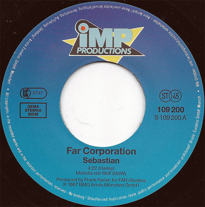 Far Corporation : Sebastian (7", Single)