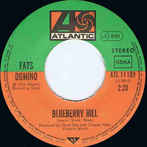 Fats Domino : Hello Josephine / Blueberry Hill (7", Single, RP)