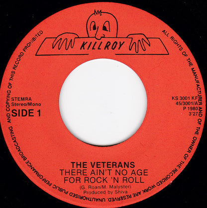 The Veterans : There Ain't No Age For Rock 'n' Roll (7", Single)