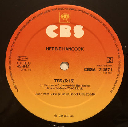 Herbie Hancock : Hardrock (12")