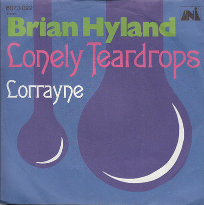 Brian Hyland : Lonely Teardrops (7", Single)