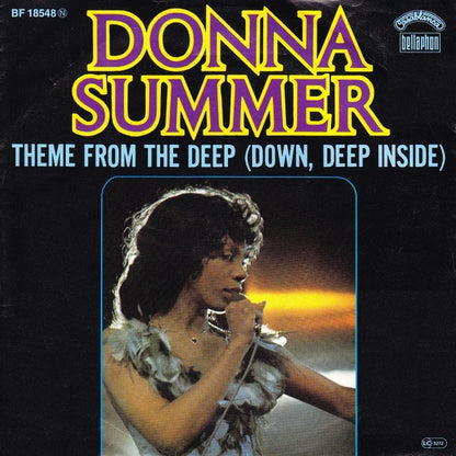 Donna Summer : Theme From The Deep (Down, Deep Inside) (7", Single)