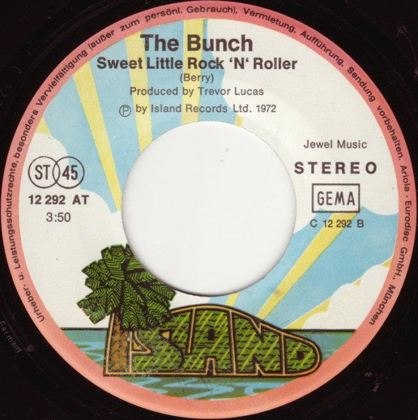 The Bunch (3) : The Loco-Motion / Sweet Little Rock'N'Roller (7", Single)