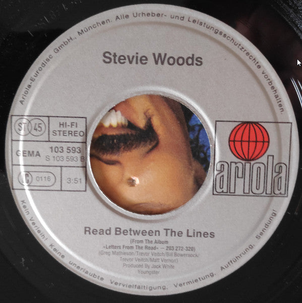 Stevie Woods : Steal The Night (7", Single)