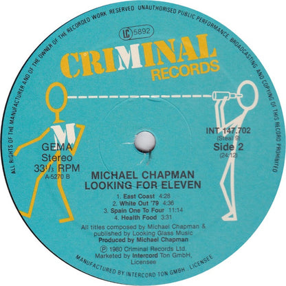 Michael Chapman (2) : Looking For Eleven (LP, Album)