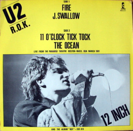 U2 : R.O.K. (12", Fir)