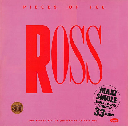 Diana Ross : Pieces Of Ice (12", Maxi)