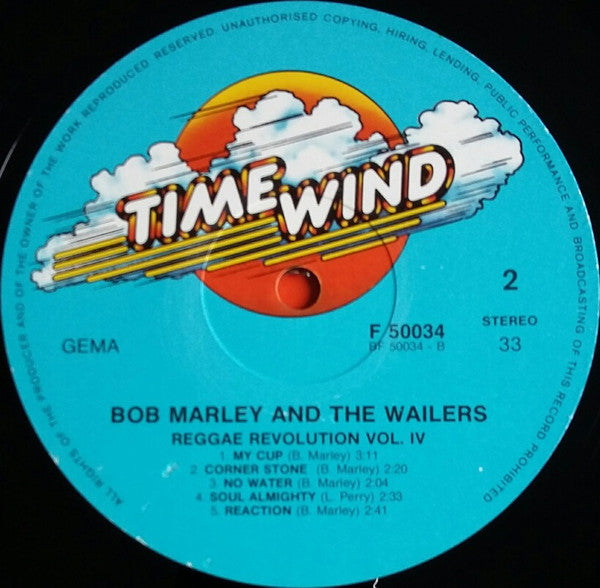 Bob Marley & The Wailers : Reggae Revolution Vol. 4 (LP, Comp)