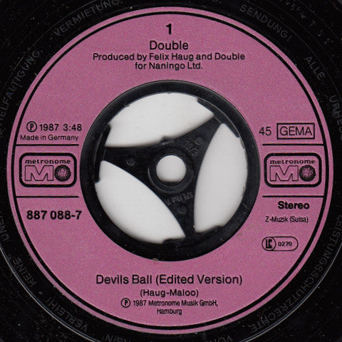 Double : Devils Ball (7", Single)