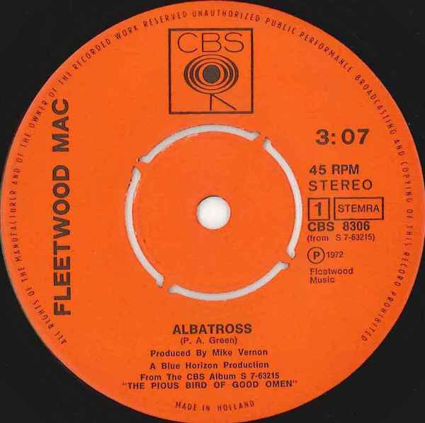 Fleetwood Mac : Albatross (7", Single)