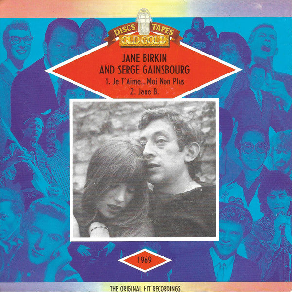 Jane Birkin And Serge Gainsbourg : Je T'aime ... Moi Non Plus / Jane B. (7", Single, RE)