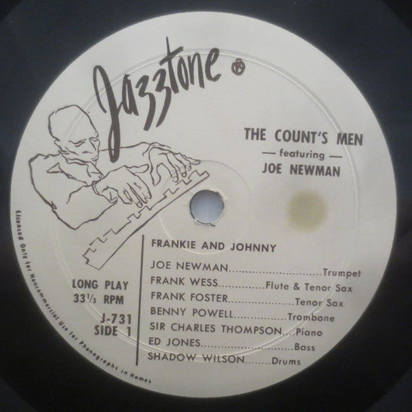 The Count's Men Featuring Joe Newman : The Count's Men Featuring Joe Newman (7")