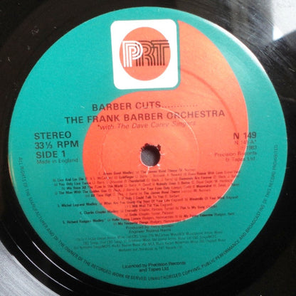 The Frank Barber Orchestra With The Dave Carey Singers : Barber Cuts (LP, Album)