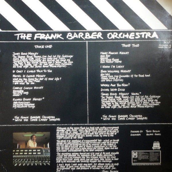 The Frank Barber Orchestra With The Dave Carey Singers : Barber Cuts (LP, Album)