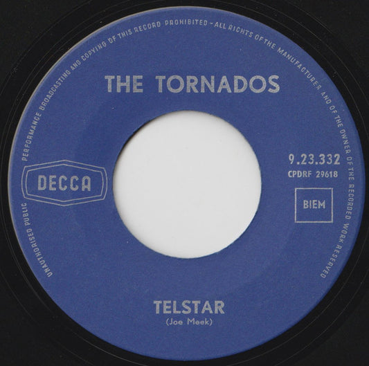 The Tornados : Telstar (7", Single)