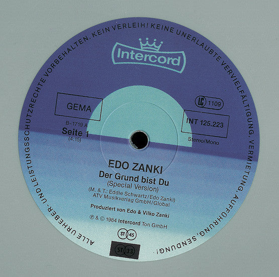 Edo Zanki : Der Grund Bist Du (Special Version) (12", Single, Gre)