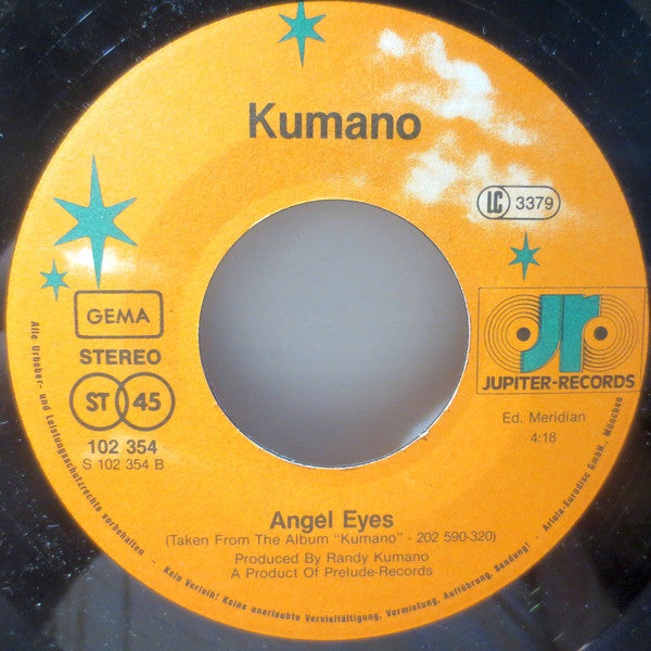 Kumano : I'll Cry For You (7", Single)