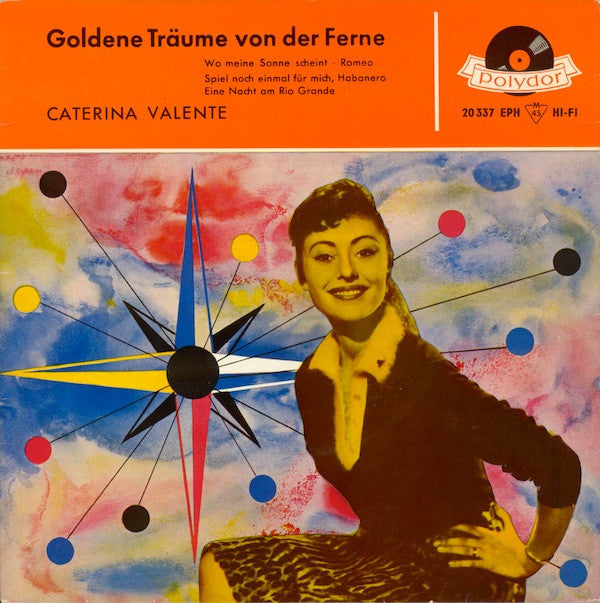 Caterina Valente : Goldene Träume Von Der Ferne (7", EP, Mono, RP)