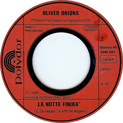 Oliver Onions : Lulu' (7", Single)