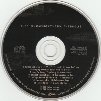 The Cure : Staring At The Sea · The Singles (CD, Comp, RP)